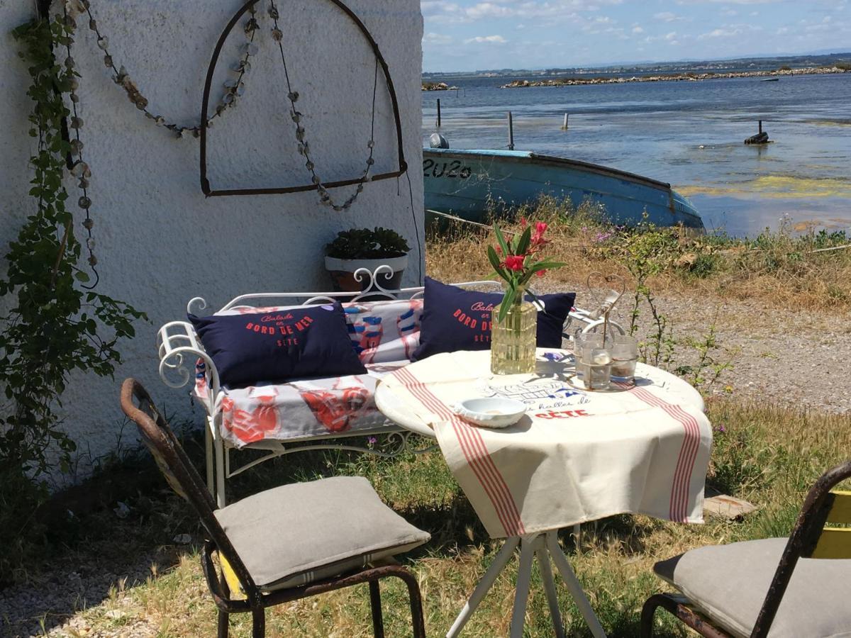 Cabanon De Pecheur En Bord De Lagune 세테 외부 사진